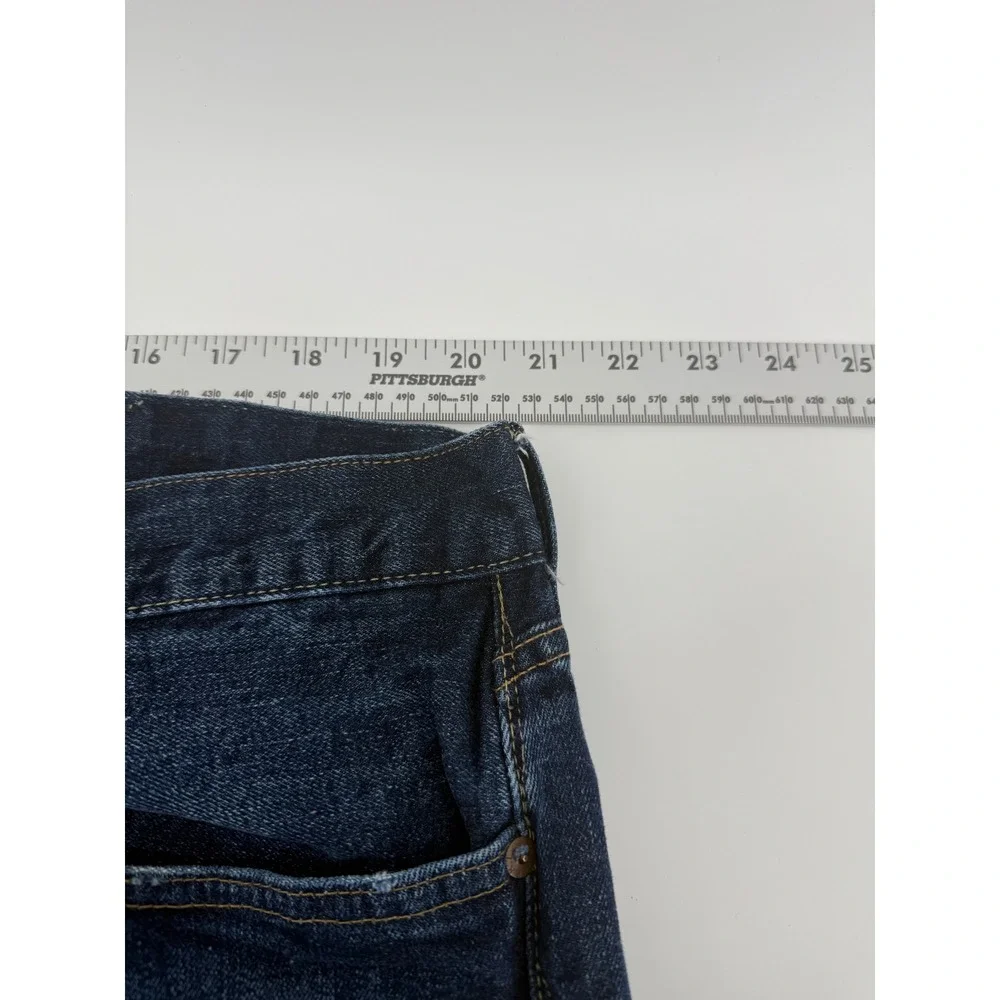 Polo Ralph Lauren Sullivan Slim Jeans Mens 40x32 Dark Wash Blue Button Fly Denim
